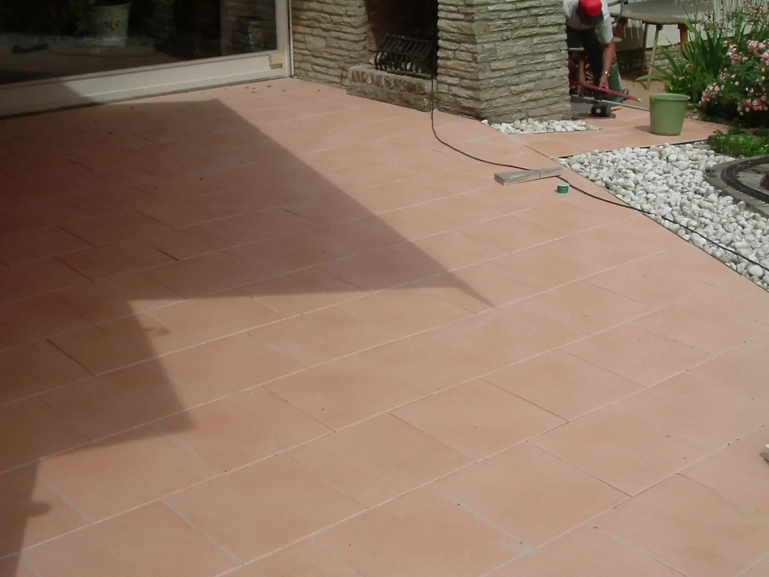 AM Dienstleistung - Nachher der Terrasse Renovierung